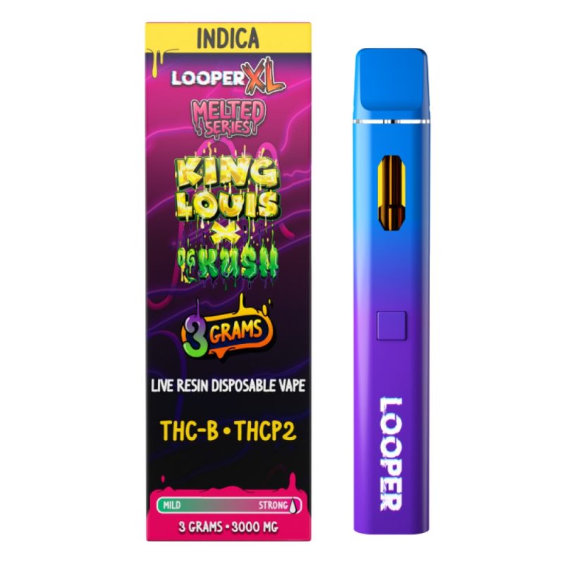 Looper - XL Melted Series Live Resin Disposable Vapes - 3G