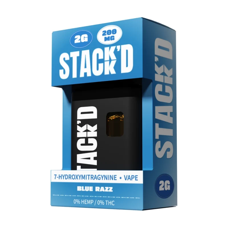 Stack’d - 7 hydroxymitragynine Disposables Vape - 2G