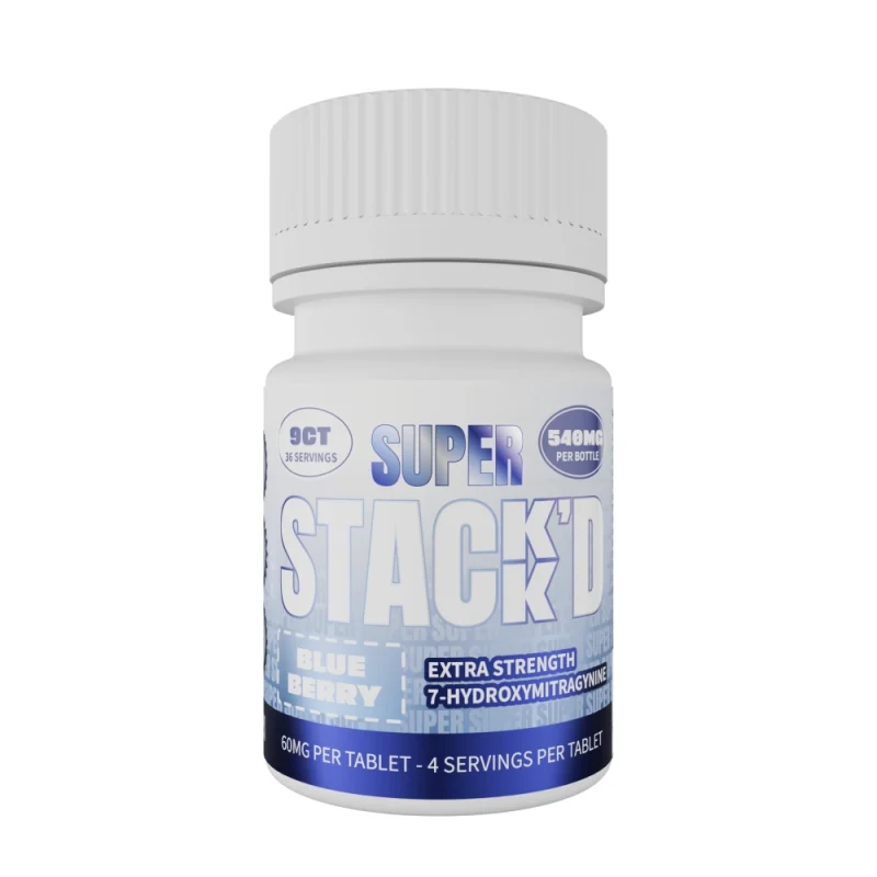 Super Stack’d 7-Hydroxy 60mg 9ct