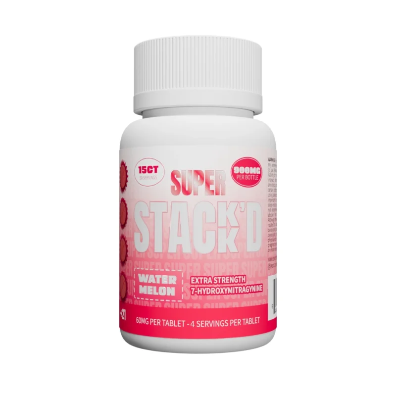 Super Stack’d 7-Hydroxy 60mg 15ct
