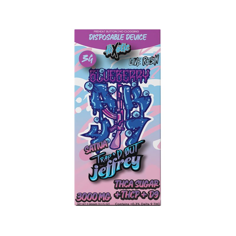 HiXotic - Trap'd Out Jeffrey Disposable Vapes | 3g